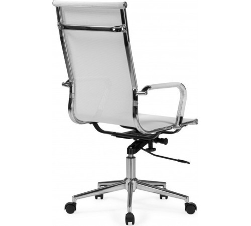 Офисное кресло Woodville Reus белая сетка/хром