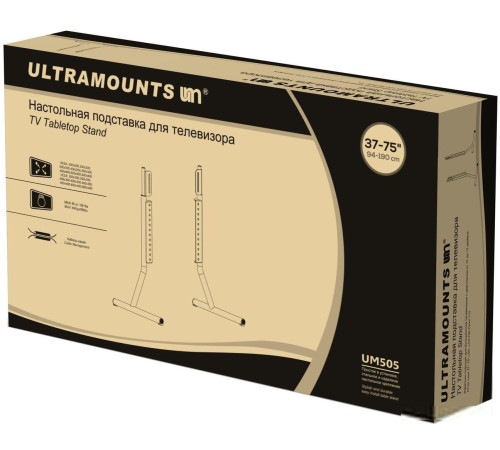 Подставка для телевизора Ultramounts UM505 черный