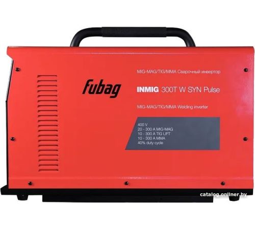 Сварочный инвертор Fubag INMIG 300T W SYN Pulse 31593 + горелка 31593.1