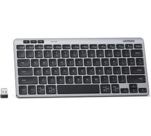 Клавиатура Ugreen K551 серебристый/черный
