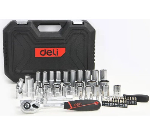 Универсальный набор инструментов Deli EDQ43062 62 предмета