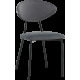 Стул Stool Group Квинси vd-kvinsy-b27 велюр темно-серый