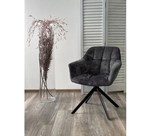 Стул M-City Pontus 626M05485 KN01-05 бежевыйBZ1046-21 коричневый/черный