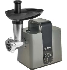Мясорубка Delta DL-6107M серый/черный