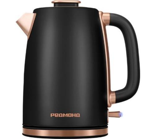 Электрический чайник Redmond Редмонд KM240 черный/бронза