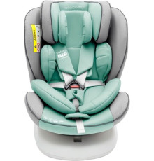 Детское автокресло Amarobaby Champion Isofix AMARO-2008CH-Se/Bi серый/бирюзовый