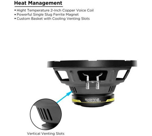 Головка сабвуфера Recoil LW8S4