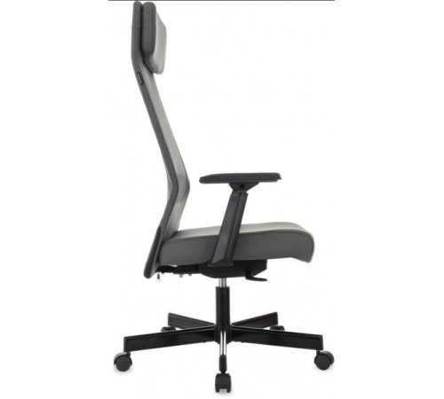 Офисное кресло Бюрократ T-995 серый TW-01, сетка/ткань