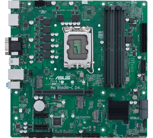 Материнская плата ASUS Pro B660M-C D4-CSM