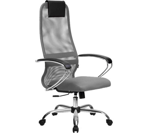 Кресло Metta SU-BK 130-8 светло-серый