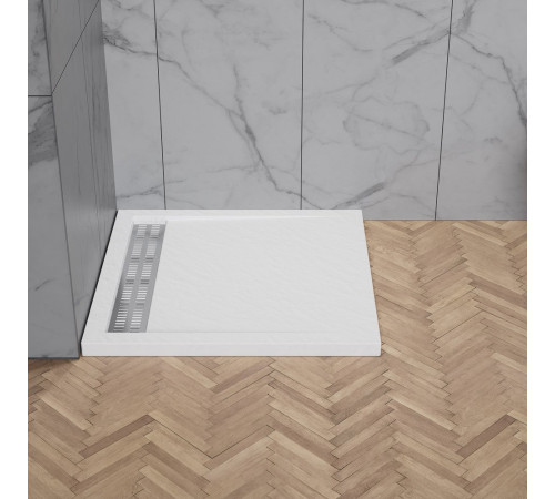 Душевой поддон BelBagno TRAY-BB-DUE-A-90-4-W0 90x90