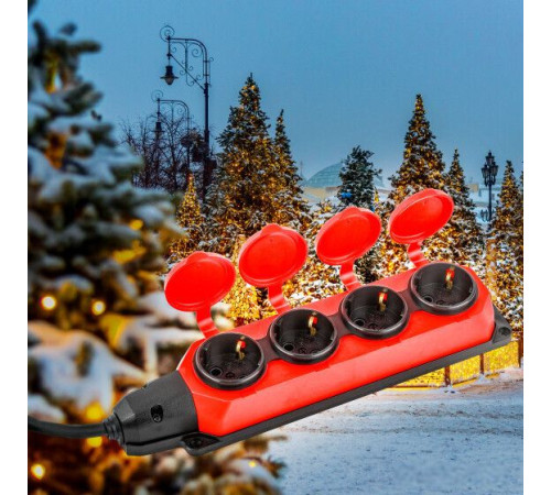 Удлинитель ЭРА UK-4e-3x1.5-5m-IP44KG Б0057585