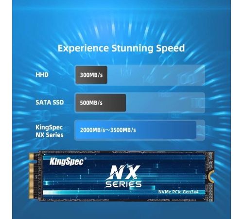 SSD KingSpec NX-128-2280 128GB