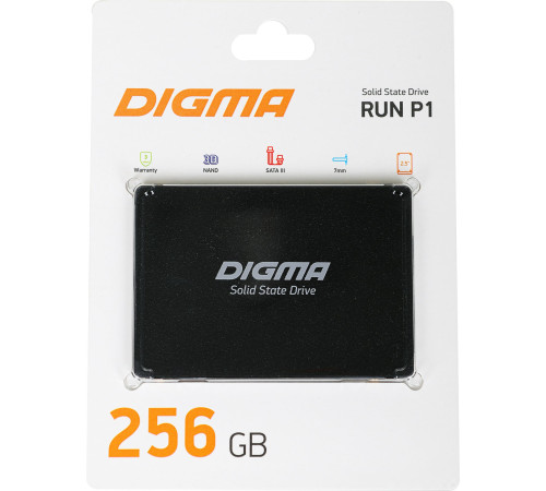 SSD Digma Run P1 256GB DGSR2256GP13T