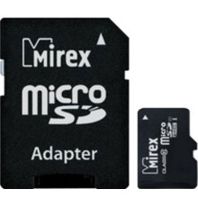 Карта памяти Mirex microSDXC UHS-I Class 10 128GB + адаптер [13613-AD10S128]