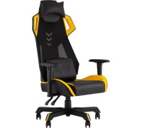 Игровое геймерское кресло TopChairs Рэтчэт GMP-001-1 желтый