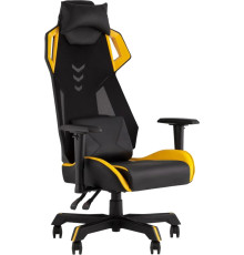 Игровое геймерское кресло TopChairs Рэтчэт GMP-001-1 желтый