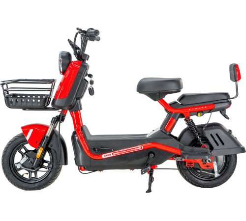 Электроскутер ZeuS Aurora красный