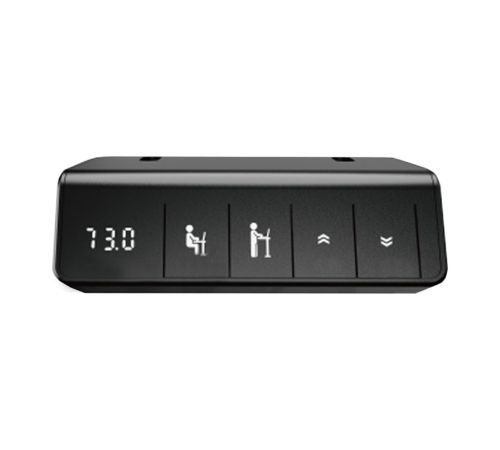 Стол с регулировкой высоты ErgoSmart Electric Desk Prime 1380х800х18 мм альпийский белый/черный