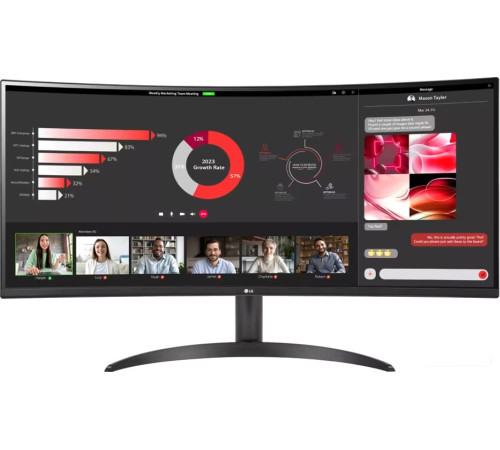 Монитор LG UltraWide 34WR50QC-B