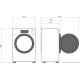 Стирально-сушильная машина Candy CSOW4 1364T/2-07