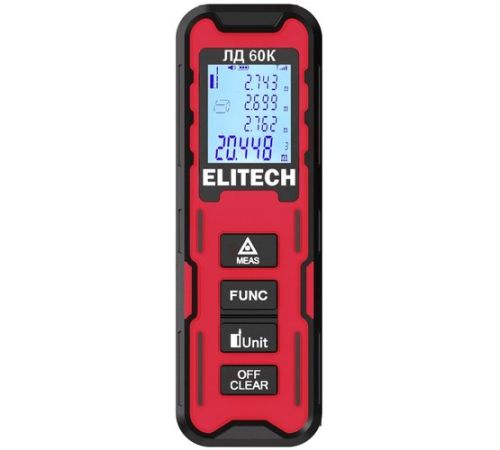 Лазерный дальномер ELITECH ЛД 60К 209206