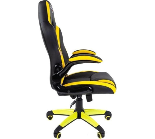 Кресло CHAIRMAN Game 15 черный/желтый