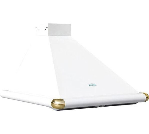 Кухонная вытяжка Elikor Сатурн 50П-180-В1Л белый/золотой