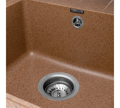 Кухонная мойка Gerhans B15 терракот
