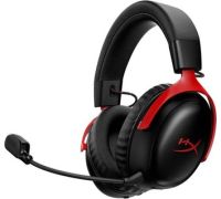 Наушники HyperX Cloud III S Wireless черный/красный