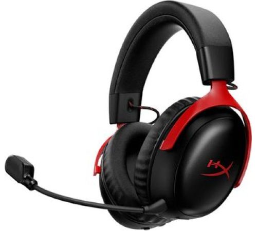 Наушники HyperX Cloud III S Wireless черный/красный