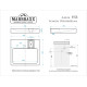 Умывальник MARRBAXX Адель V53D1 V053D001
