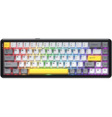 Клавиатура Ajazz AK680 Max черный/серый/желтый