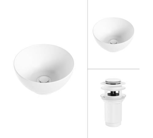 Умывальник Lauter 21601E + клапан 21190W