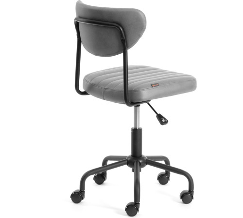Офисное кресло TetChair Slim иск. замша, серый