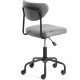 Офисное кресло TetChair Slim иск. замша, серый
