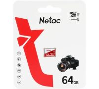 Карта памяти Netac microSDXC P500 ECO 64GB