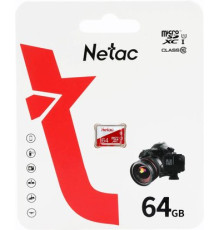 Карта памяти Netac microSDXC P500 ECO 64GB