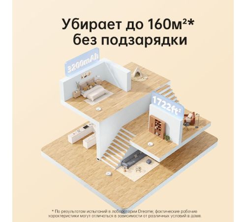 Робот-пылесос Dreame F9 Pro международная версия, белый