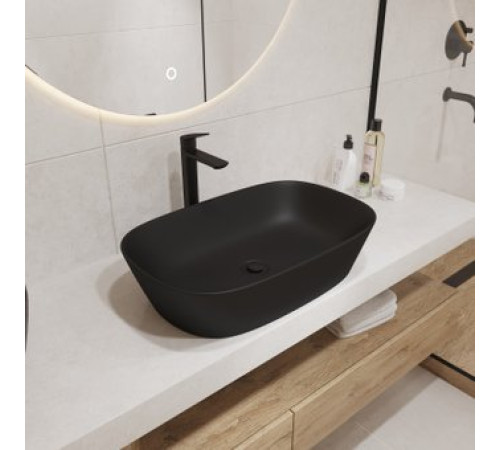 Умывальник Lauter 21393-60-YA 60x38, черный матовый