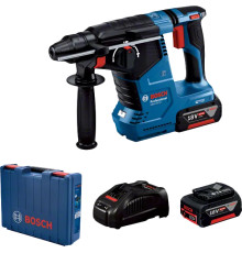 Перфоратор Bosch GBH 187-LI Professional 0611923021 с 2-мя АКБ, кейс
