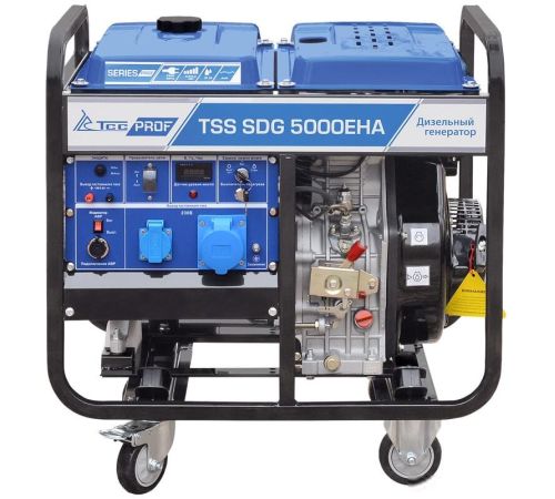 Дизельный генератор ТСС SDG 5000EHA 077012