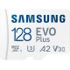 Карта памяти Samsung EVO Plus 2021 microSDXC 128GB с адаптером