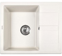 Кухонная мойка ZorG Apollo 58 белый камень