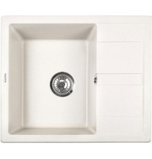 Кухонная мойка ZorG Apollo 58 белый камень