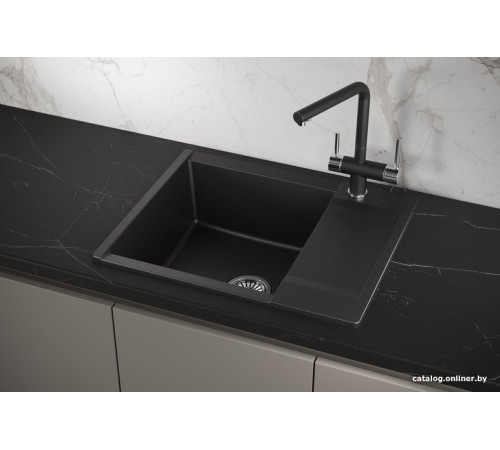 Кухонная мойка Granula ES-6202 шварц