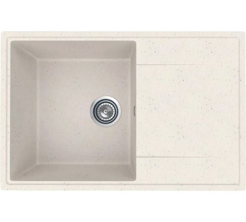 Кухонная мойка Mixline ML-GMU07 556733 белый камень
