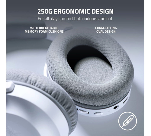 Наушники Razer Barracuda X 2022 белый