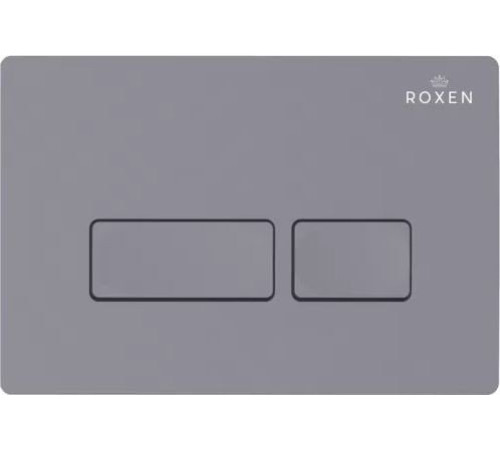 Унитаз подвесной Roxen Martin в комплекте с инсталляцией StounFix Dual Fresh 6 в 1 968505 кнопка: серый бетон