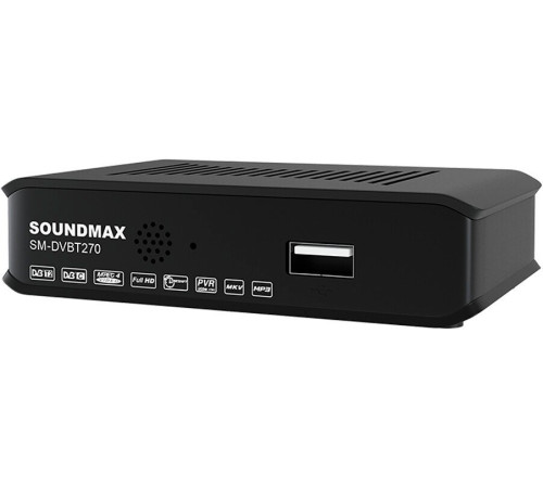 Приемник цифрового ТВ Soundmax SM-DVBT270